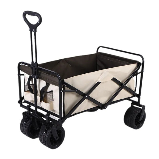 Heavy-Duty Foldable Outdoor Camping Wagon &amp; Utility Trolley